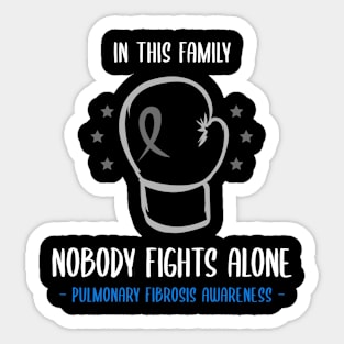 Pulmonary Fibrosis Awareness Sticker